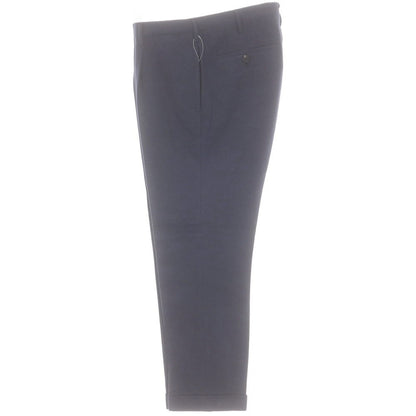 【中古】ロータ ROTA ウールコットン ドレススラックスパンツ ネイビー【 48 】【 状態ランクB 】【 メンズ 】