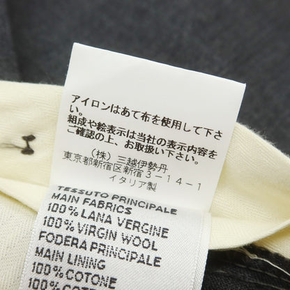 【中古】ロータ ROTA ウール ドレススラックスパンツ グレー【 48 】【 状態ランクB 】【 メンズ 】