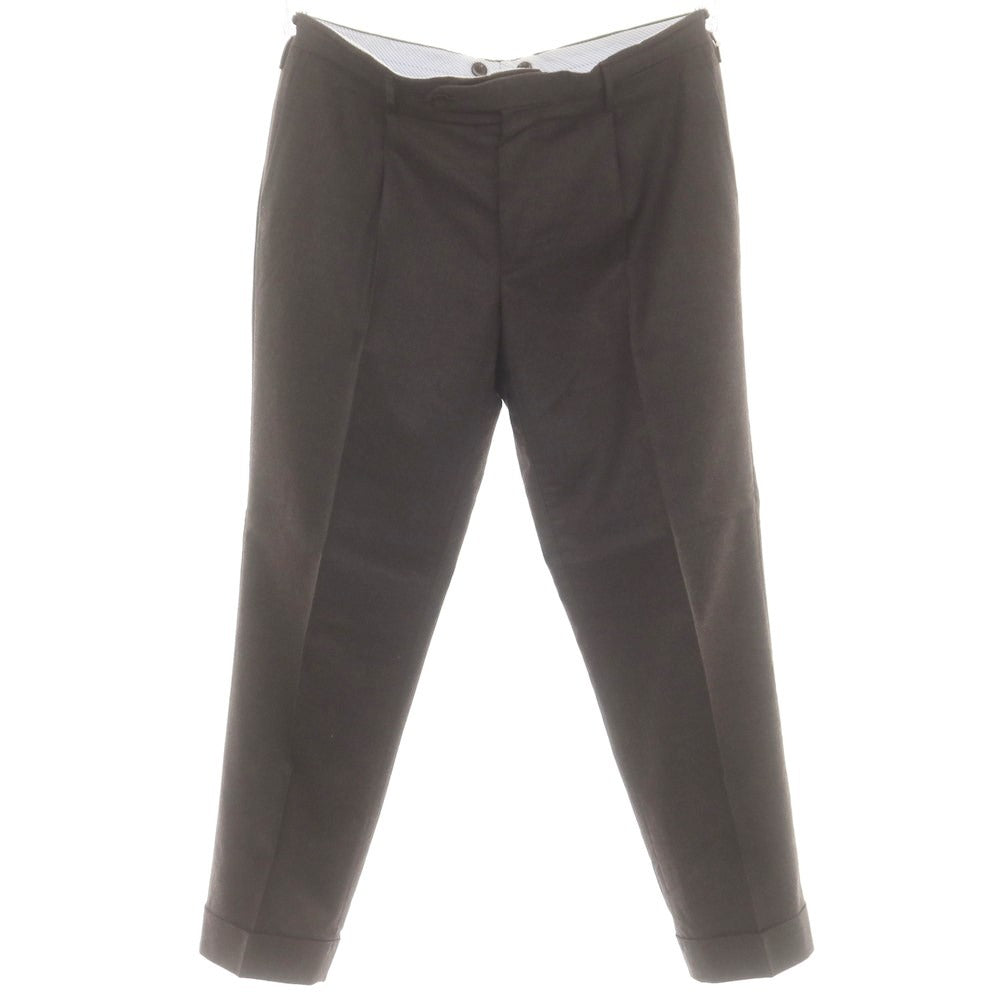 【中古】ロータ ROTA ウールカシミヤ ドレススラックスパンツ ブラウン【 48 】【 状態ランクC 】【 メンズ 】