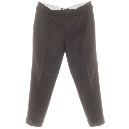 【中古】ロータ ROTA ウールカシミヤ ドレススラックスパンツ ブラウン【 48 】【 状態ランクC 】【 メンズ 】