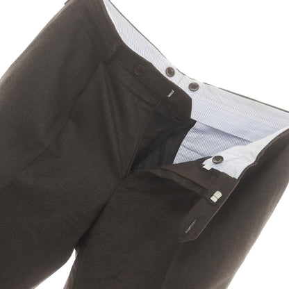 【中古】ロータ ROTA ウールカシミヤ ドレススラックスパンツ ブラウン【 48 】【 状態ランクC 】【 メンズ 】