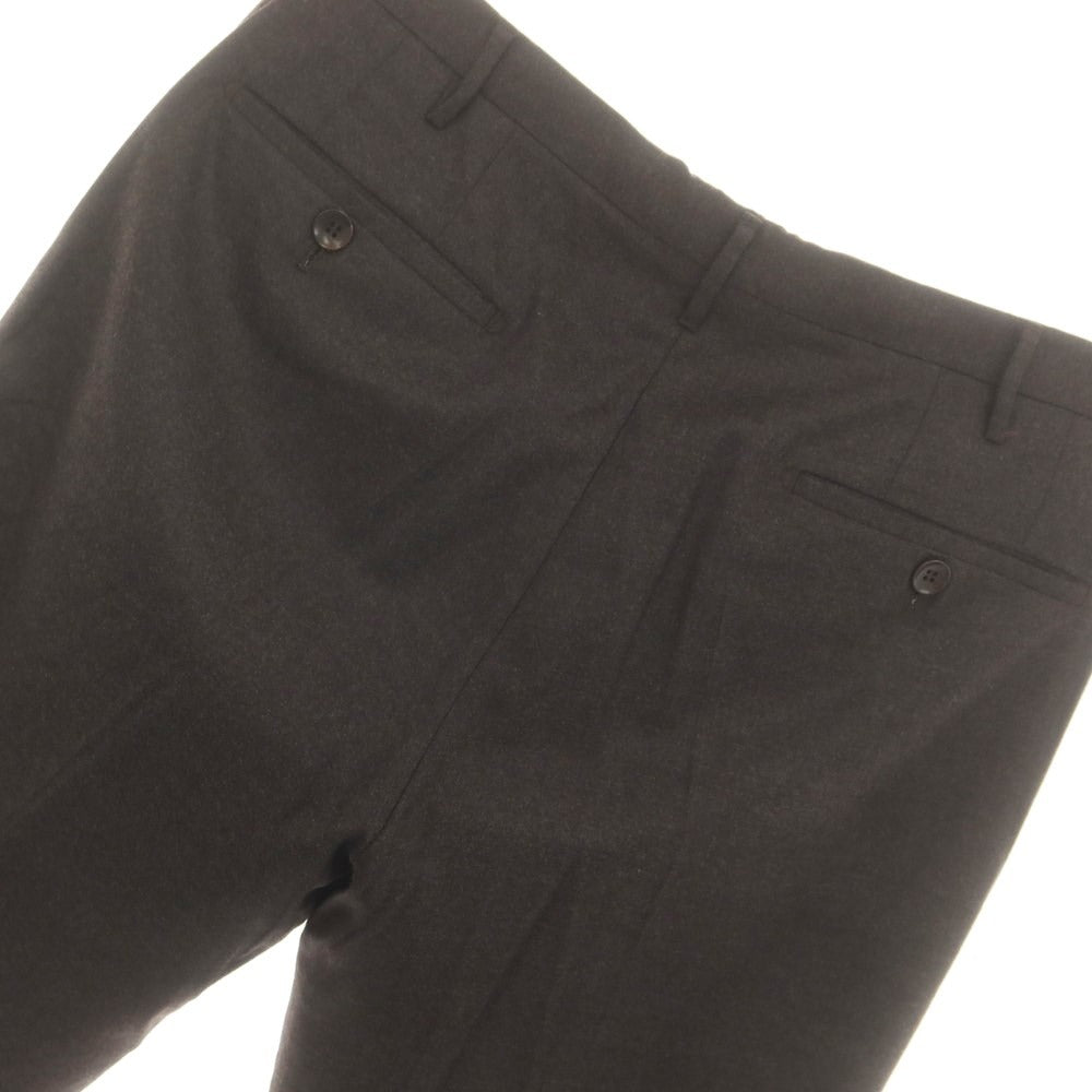 【中古】ロータ ROTA ウールカシミヤ ドレススラックスパンツ ブラウン【 48 】【 状態ランクC 】【 メンズ 】