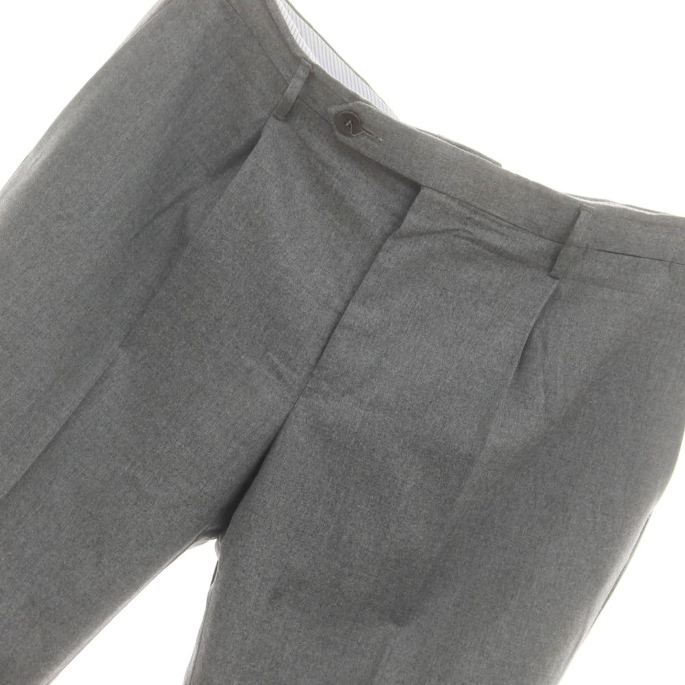 【中古】ロータ ROTA ウールカシミヤ ドレススラックスパンツ グレー【 48 】【 状態ランクC 】【 メンズ 】