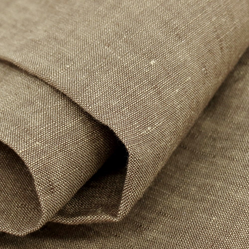 【中古】ロータ ROTA リネン カジュアルスラックスパンツ ダークベージュ【サイズ48】【 状態ランクC 】【 メンズ 】