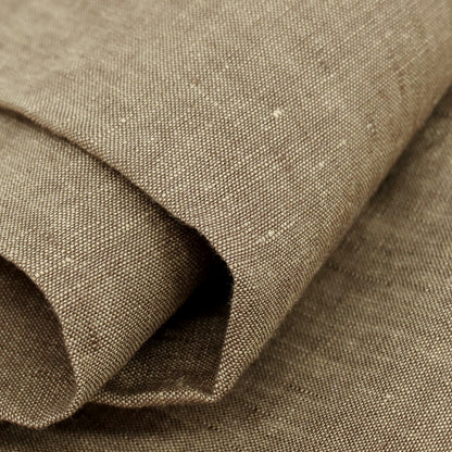 【中古】ロータ ROTA リネン カジュアルスラックスパンツ ダークベージュ【サイズ48】【 状態ランクC 】【 メンズ 】