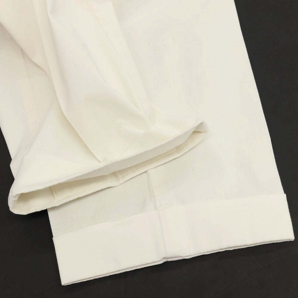 【中古】ロータスポーツ ROTA SPORTS ストレッチ コットン カジュアルスラックスパンツ ホワイト【サイズ32/48】【 状態ランクC 】【 メンズ 】