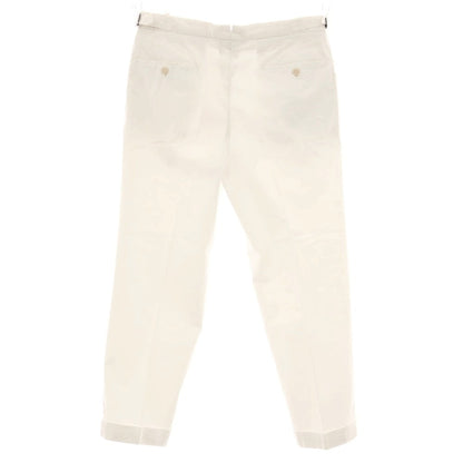 【中古】ロータスポーツ ROTA SPORTS ストレッチ コットン カジュアルスラックスパンツ ホワイト【サイズ32/48】【 状態ランクC 】【 メンズ 】