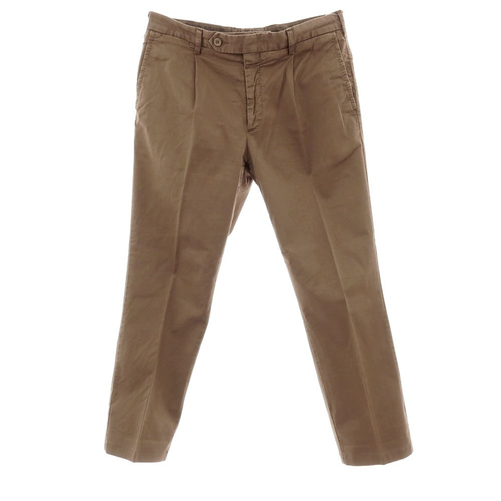 【中古】ロータスポーツ ROTA SPORTS ストレッチ コットン カジュアルスラックスパンツ ブラウン【サイズ48】【 状態ランクC 】【 メンズ 】