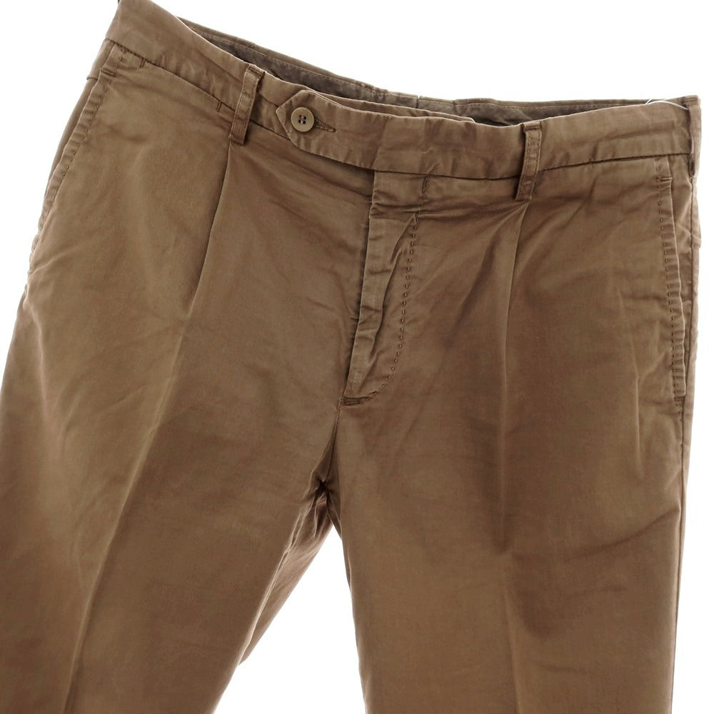 【中古】ロータスポーツ ROTA SPORTS ストレッチ コットン カジュアルスラックスパンツ ブラウン【サイズ48】【 状態ランクC 】【 メンズ 】