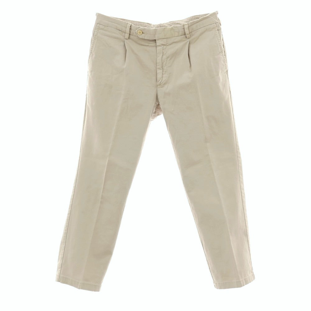 【中古】ロータスポーツ ROTA SPORTS ストレッチ コットンウール カジュアルスラックスパンツ サンドベージュ【サイズ48】【 状態ランクC 】【 メンズ 】
