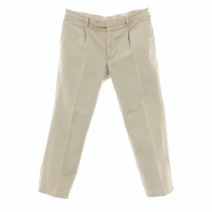 【中古】ロータスポーツ ROTA SPORTS ストレッチ コットンウール カジュアルスラックスパンツ サンドベージュ【サイズ48】【 状態ランクC 】【 メンズ 】