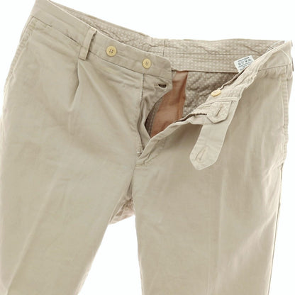 【中古】ロータスポーツ ROTA SPORTS ストレッチ コットンウール カジュアルスラックスパンツ サンドベージュ【サイズ48】【 状態ランクC 】【 メンズ 】