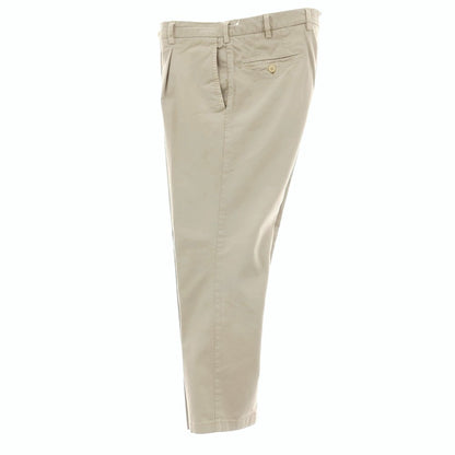 【中古】ロータスポーツ ROTA SPORTS ストレッチ コットンウール カジュアルスラックスパンツ サンドベージュ【サイズ48】【 状態ランクC 】【 メンズ 】