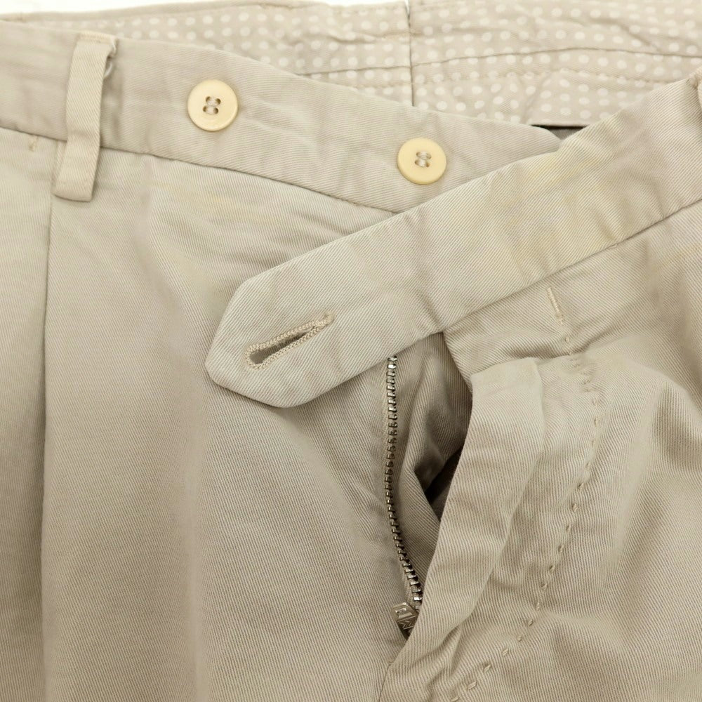 【中古】ロータスポーツ ROTA SPORTS ストレッチ コットンウール カジュアルスラックスパンツ サンドベージュ【サイズ48】【 状態ランクC 】【 メンズ 】