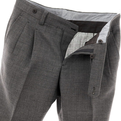 【中古】イガラシトラウザーズ 五十嵐 IGARASHI TROUSERS BEAMS F別注 ウール ドレススラックスパンツ グレー【サイズ48】【 状態ランクB 】【 メンズ 】