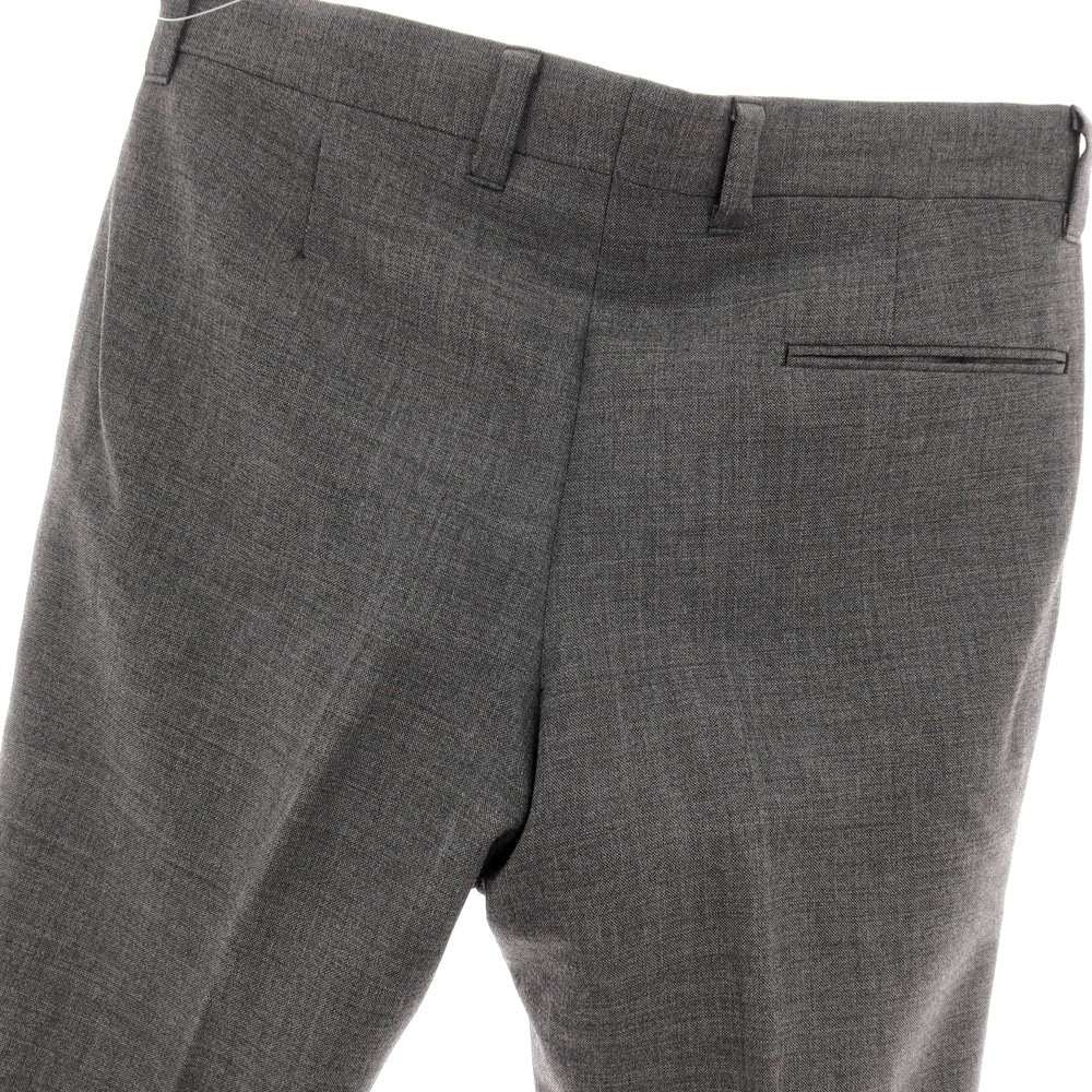 【中古】イガラシトラウザーズ 五十嵐 IGARASHI TROUSERS BEAMS F別注 ウール ドレススラックスパンツ グレー【サイズ48】【 状態ランクB 】【 メンズ 】
