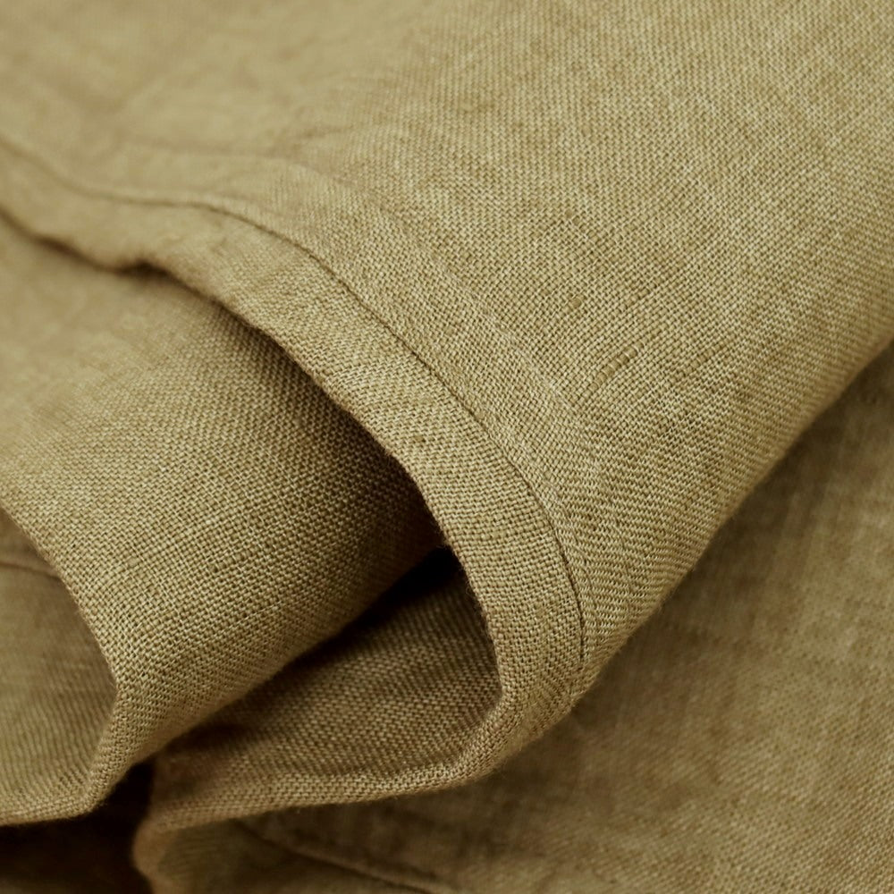 【中古】イレーヴ YLEVE リネン イージーパンツ カーキオリーブ【サイズ4】【 状態ランクB 】【 メンズ 】