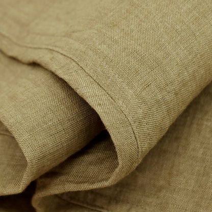 【中古】イレーヴ YLEVE リネン イージーパンツ カーキオリーブ【サイズ4】【 状態ランクB 】【 メンズ 】