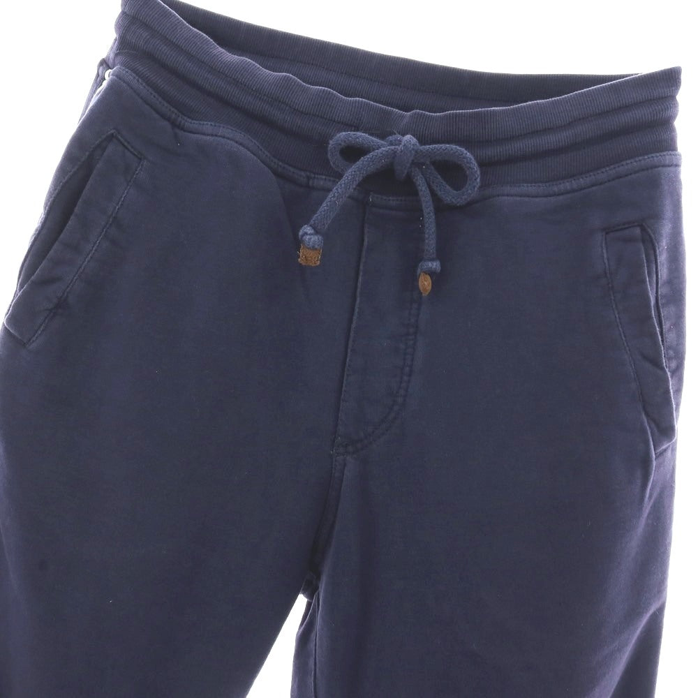 【中古】ブルネロクチネリ Brunello Cucinelli コットン スウェットパンツ ネイビー【サイズXXS】【 状態ランクC 】【 メンズ 】