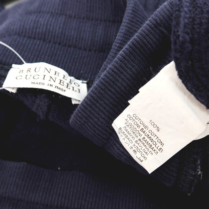 【中古】ブルネロクチネリ Brunello Cucinelli コットン スウェットパンツ ネイビー【サイズXXS】【 状態ランクC 】【 メンズ 】