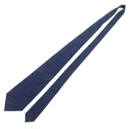 【中古】ココン COCON シルク トレピエゲ ペイズリー柄ネクタイ ネイビー【 状態ランクB 】【 メンズ 】