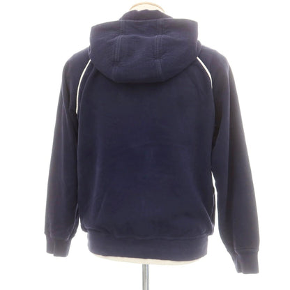 【中古】ブルネロクチネリ Brunello Cucinelli コットン ダブルジップ パーカー ライトネイビー【 XS 】【 状態ランクD 】【 メンズ 】