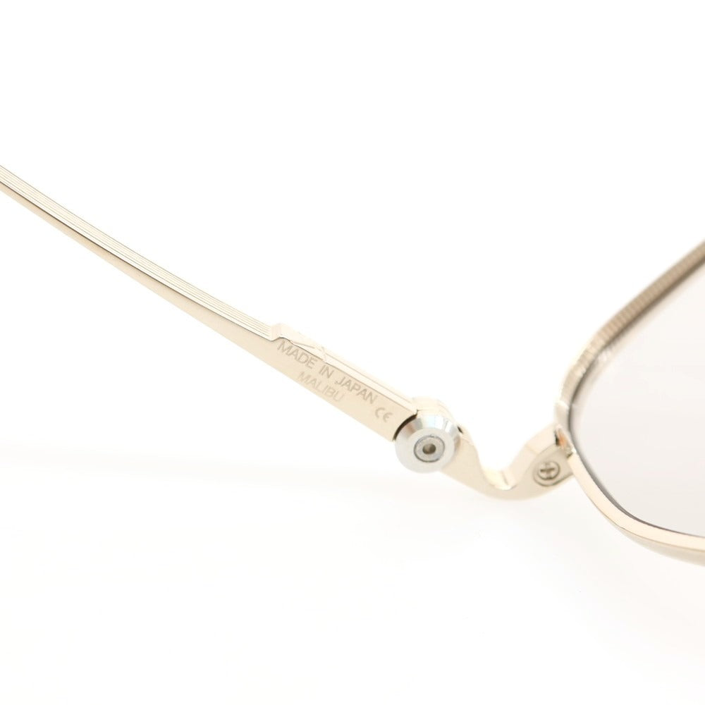 【中古】ユウイチ トヤマ YUICHI TOYAMA :5 MALIBU チタン フルリム サングラス ゴールド【サイズ48□21 145】【 状態ランクA 】【 メンズ 】