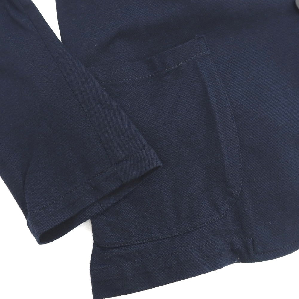 【中古】ジャンネット giannetto コットン 2B カジュアルジャケット ネイビー【 48 】【 状態ランクB 】【 メンズ 】