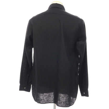 【中古】ニードルス Needles リネン レギュラーカラー カジュアルシャツ ブラック【サイズS】【 状態ランクB 】【 メンズ 】