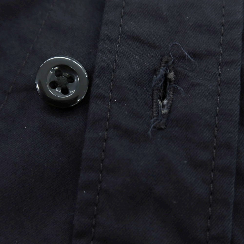 【中古】エンジニアードガーメンツ Engineered Garments コットン バンドカラー カジュアルシャツ ブラック【 S 】【 状態ランクB 】【 メンズ 】