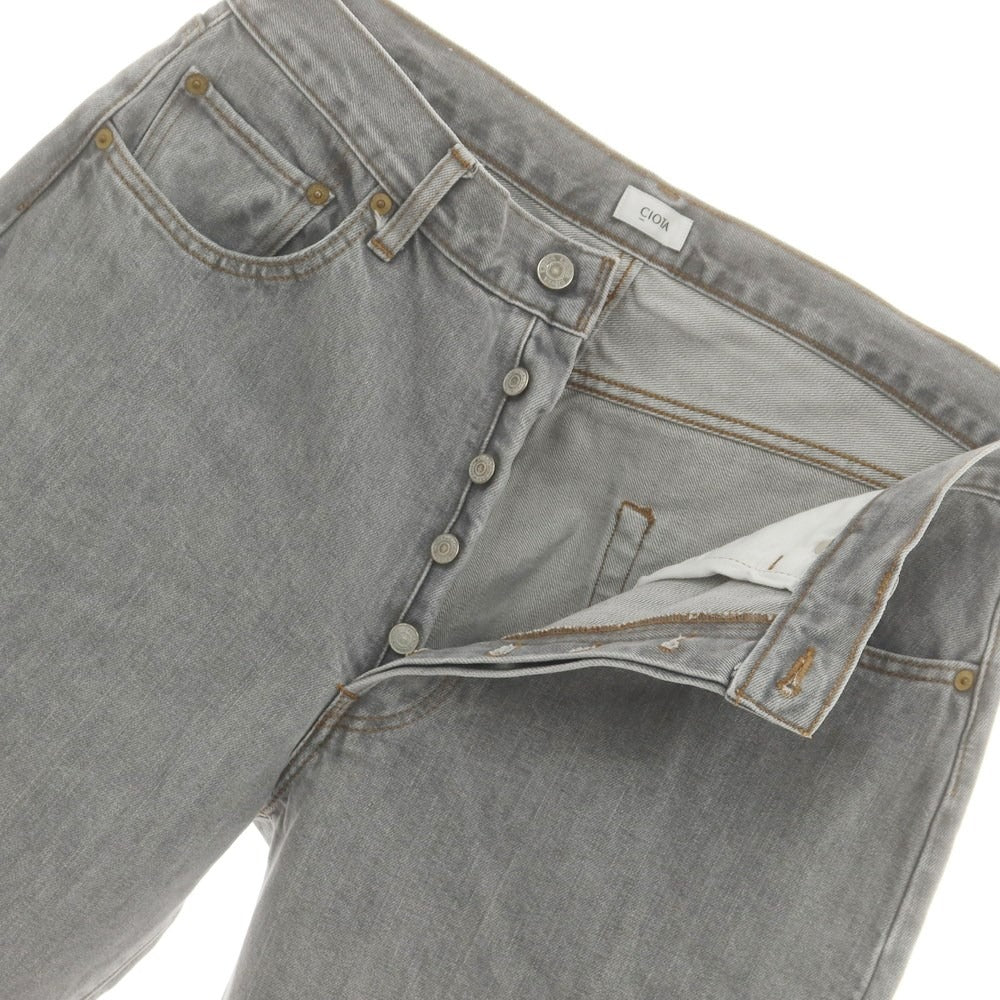【中古】シオタ CIOTA セルビッチ デニムパンツ グレー【 33 】【 状態ランクB 】【 メンズ 】