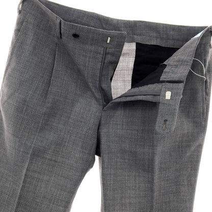 【中古】ベルベスト Belvest ストレッチ ポリエステルウールナイロン ドレススラックスパンツ グレー【サイズ46】【 状態ランクB 】【 メンズ 】