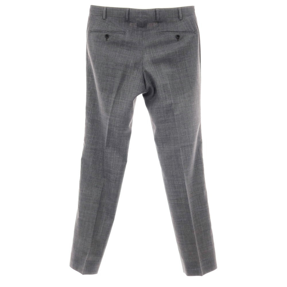 【中古】ベルベスト Belvest ストレッチ ポリエステルウールナイロン ドレススラックスパンツ グレー【サイズ46】【 状態ランクB 】【 メンズ 】