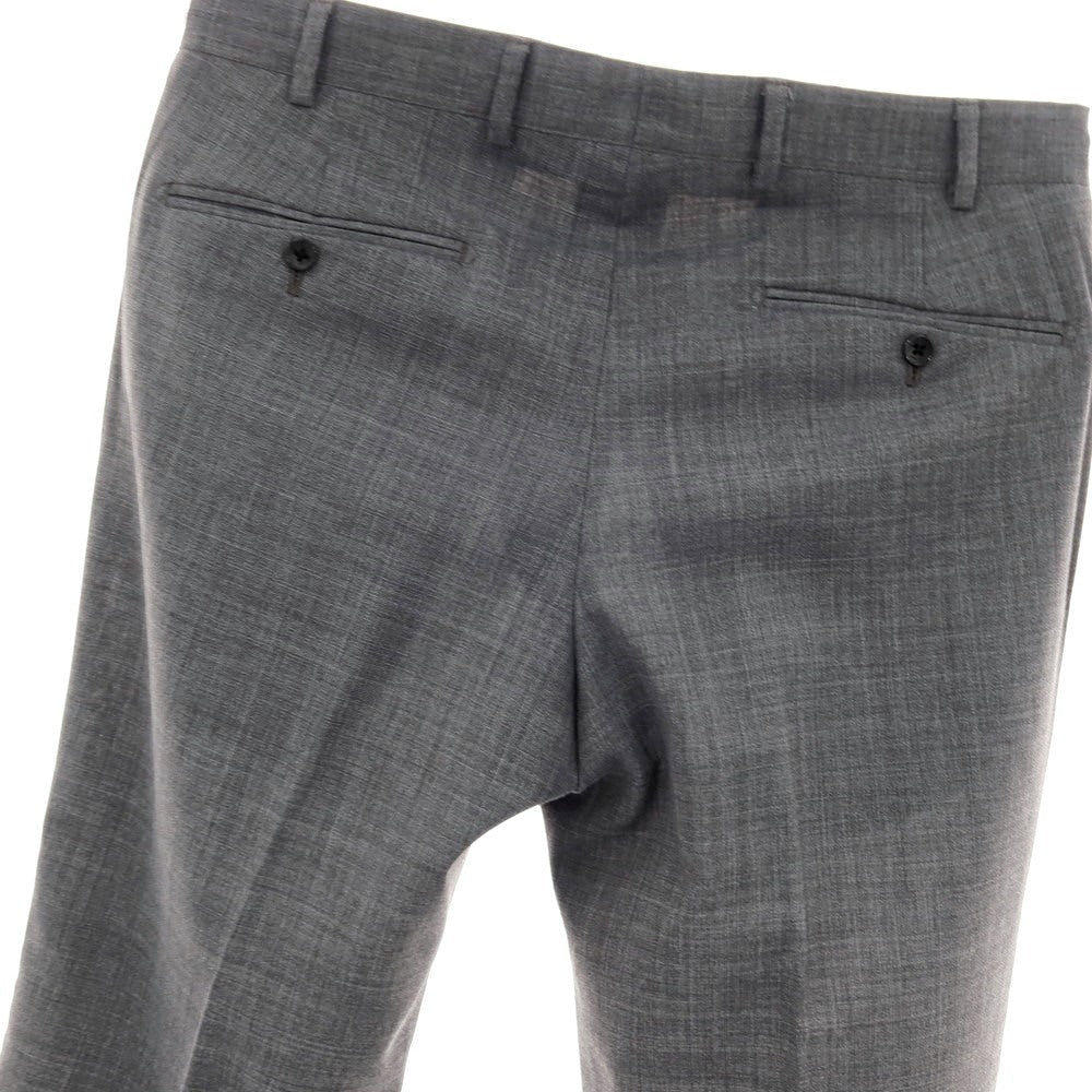 【中古】ベルベスト Belvest ストレッチ ポリエステルウールナイロン ドレススラックスパンツ グレー【サイズ46】【 状態ランクB 】【 メンズ 】