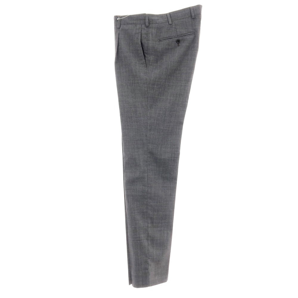 【中古】ベルベスト Belvest ストレッチ ポリエステルウールナイロン ドレススラックスパンツ グレー【サイズ46】【 状態ランクB 】【 メンズ 】