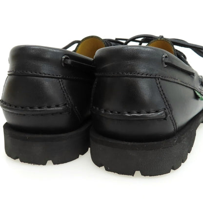 【中古】パラブーツ Paraboot MALO デッキシューズ ブラック【 7 1/2 】【 状態ランクB 】【 メンズ 】