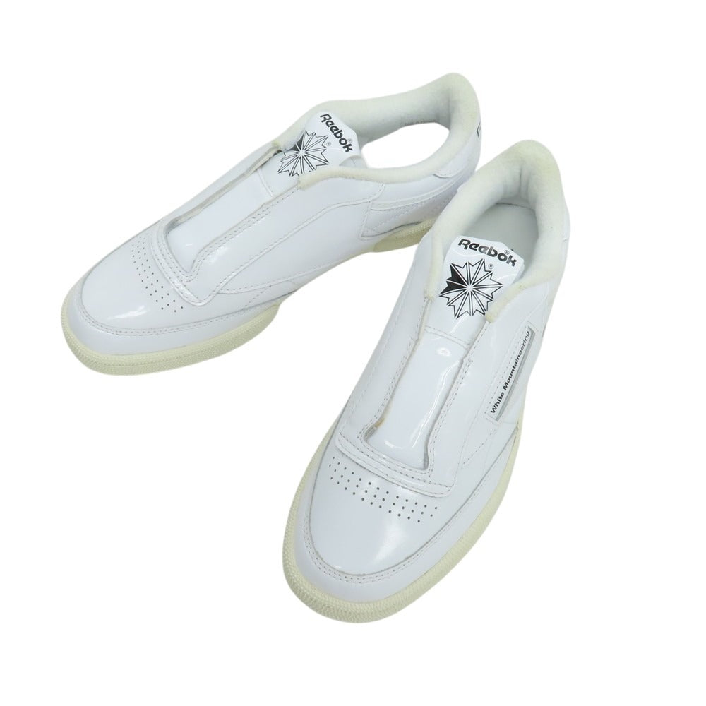 【中古】ホワイトマウンテニアリング WHITE MOUNTAINEERING × REEBOK CLUB C 85 スニーカー ホワイト【サイズ27cm】【 状態ランクB 】【 メンズ 】[BPD]