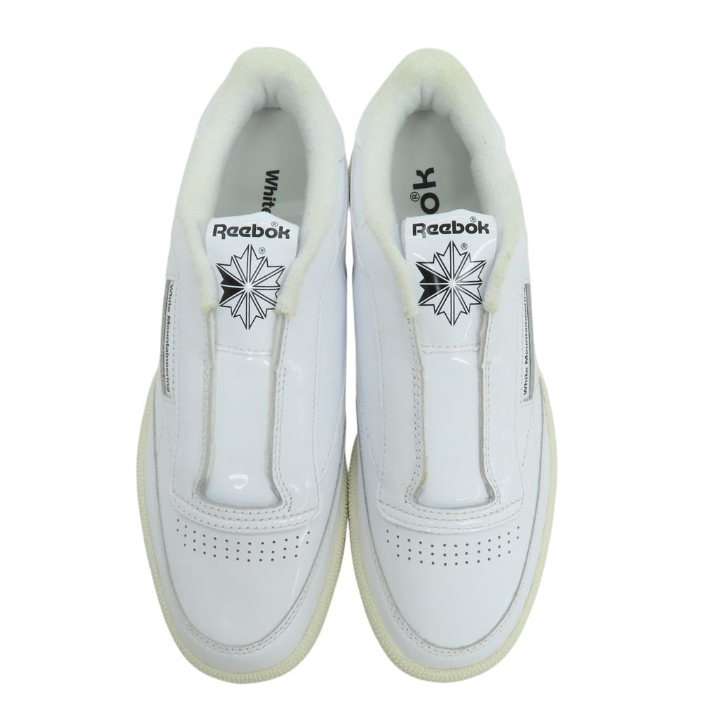 【中古】ホワイトマウンテニアリング WHITE MOUNTAINEERING × REEBOK CLUB C 85 スニーカー ホワイト【サイズ27cm】【 状態ランクB 】【 メンズ 】[BPD]