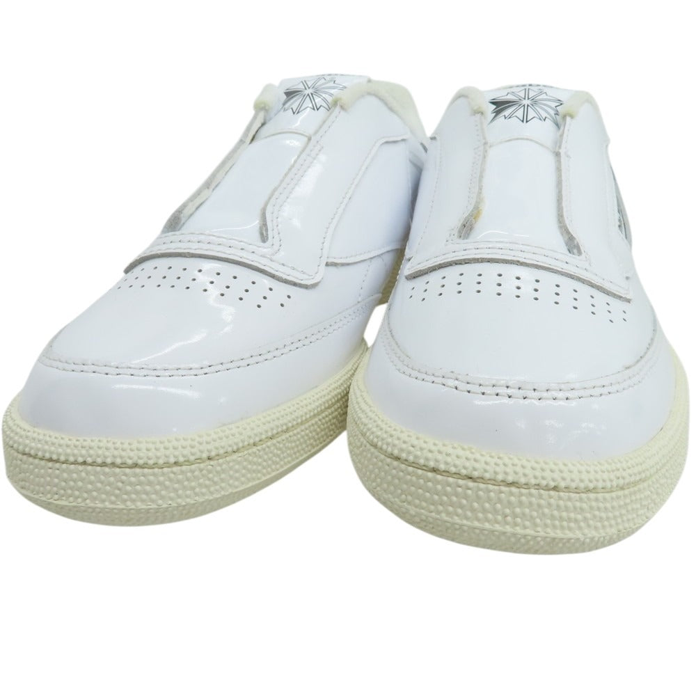【中古】ホワイトマウンテニアリング WHITE MOUNTAINEERING × REEBOK CLUB C 85 スニーカー ホワイト【サイズ27cm】【 状態ランクB 】【 メンズ 】[BPD]