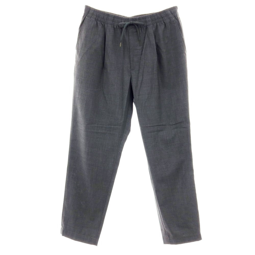 【中古】ビショップ Bshop ウールポリエステル イージーパンツ ダークグレー【サイズ3】【 状態ランクB 】【 メンズ 】 [DPD]
