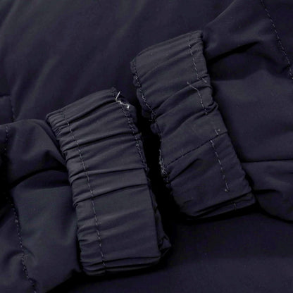 【中古】ヘルノ Herno ナイロンポリウレタン スタンドカラー ダブルジップ ダウンジャケット ネイビー【 44 】【 状態ランクC 】【 メンズ 】