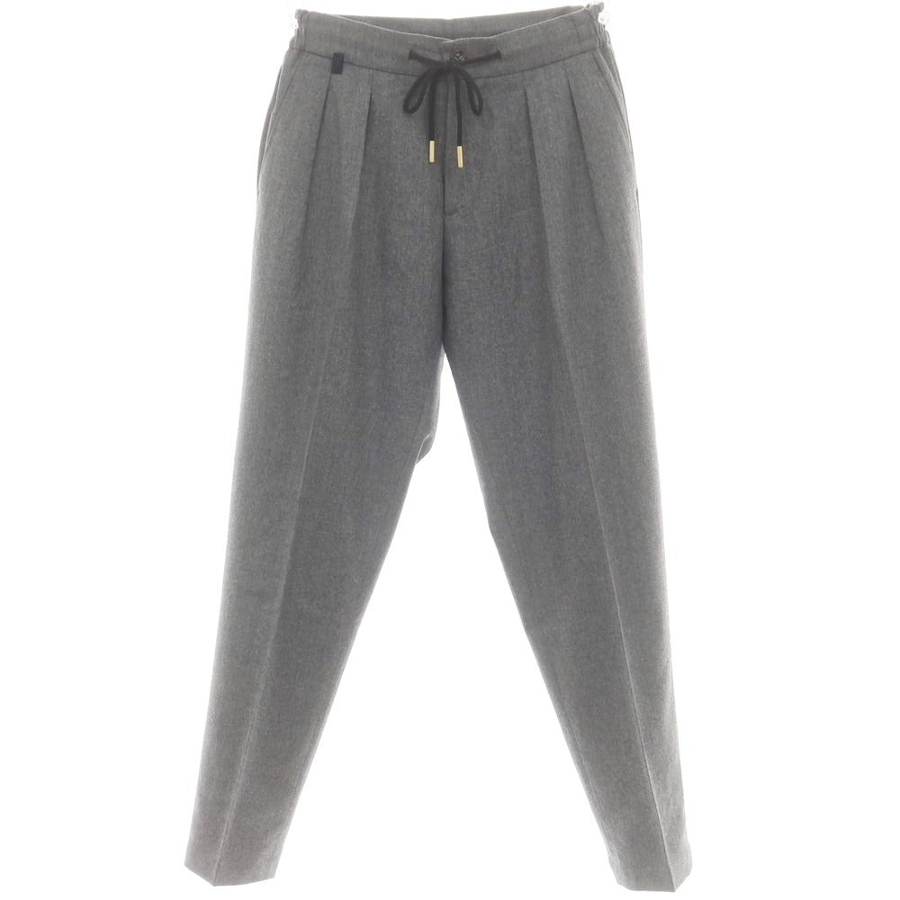 【中古】ベルウィッチ BERWICH ウール イージースラックスパンツ グレー【 42 】【 状態ランクB 】【 メンズ 】