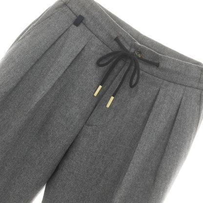 【中古】ベルウィッチ BERWICH ウール イージースラックスパンツ グレー【 42 】【 状態ランクB 】【 メンズ 】