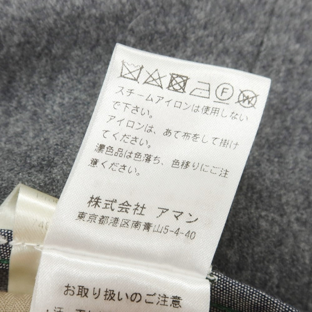【中古】ベルウィッチ BERWICH ウール イージースラックスパンツ グレー【 42 】【 状態ランクB 】【 メンズ 】