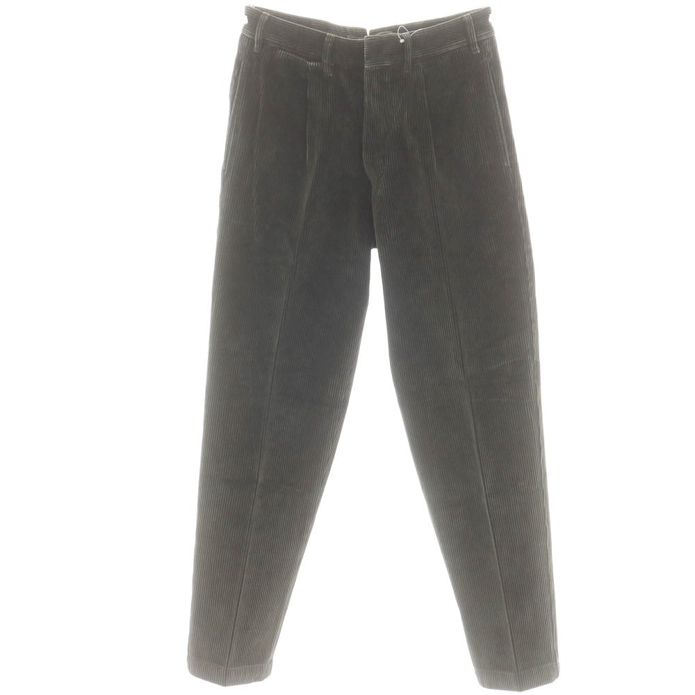 【中古】ザ ジジ THE GIGI ストレッチ コーデュロイパンツ オリーブ【サイズ42】【 状態ランクC 】【 メンズ 】 [DPD]
