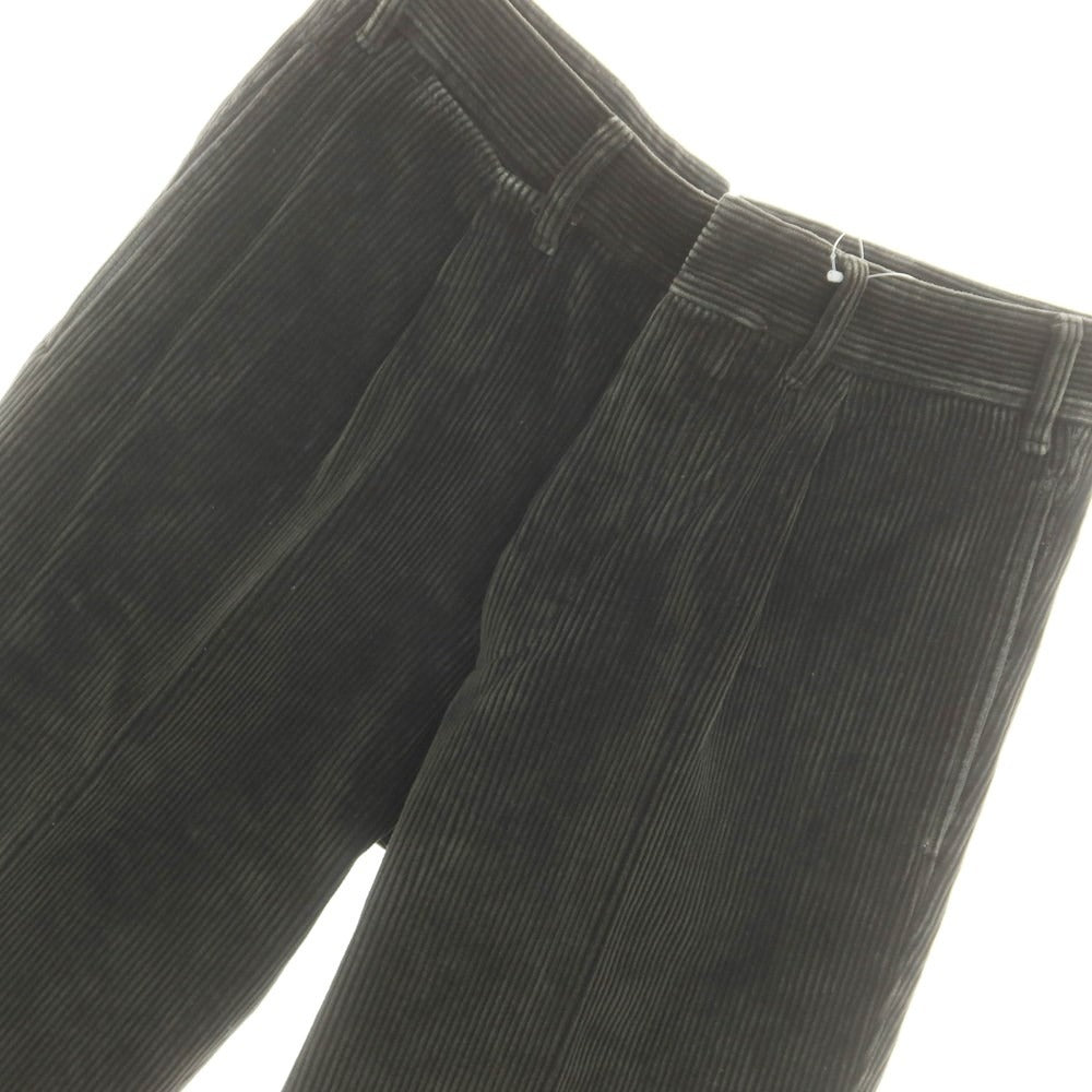 【中古】ザ ジジ THE GIGI ストレッチ コーデュロイパンツ オリーブ【サイズ42】【 状態ランクC 】【 メンズ 】 [DPD]