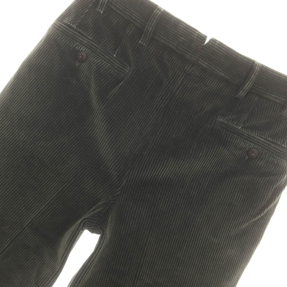 【中古】ザ ジジ THE GIGI ストレッチ コーデュロイパンツ オリーブ【サイズ42】【 状態ランクC 】【 メンズ 】 [DPD]