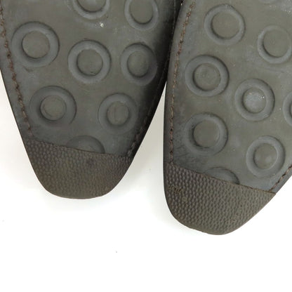 【中古】クロケットアンドジョーンズ CROCKETT&amp;JONES TETBURY スエード チャッカブーツ ブラウン【 6 1/2 E 】【 状態ランクC 】【 メンズ 】