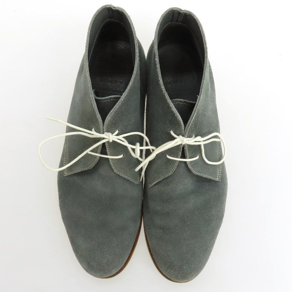 【中古】パラブーツ Paraboot スエード チャッカブーツ ブルーグレー【 6 1/2 】【 状態ランクC 】【 メンズ 】