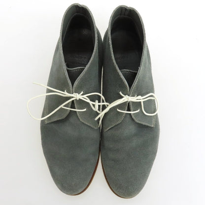 【中古】パラブーツ Paraboot スエード チャッカブーツ ブルーグレー【 6 1/2 】【 状態ランクC 】【 メンズ 】